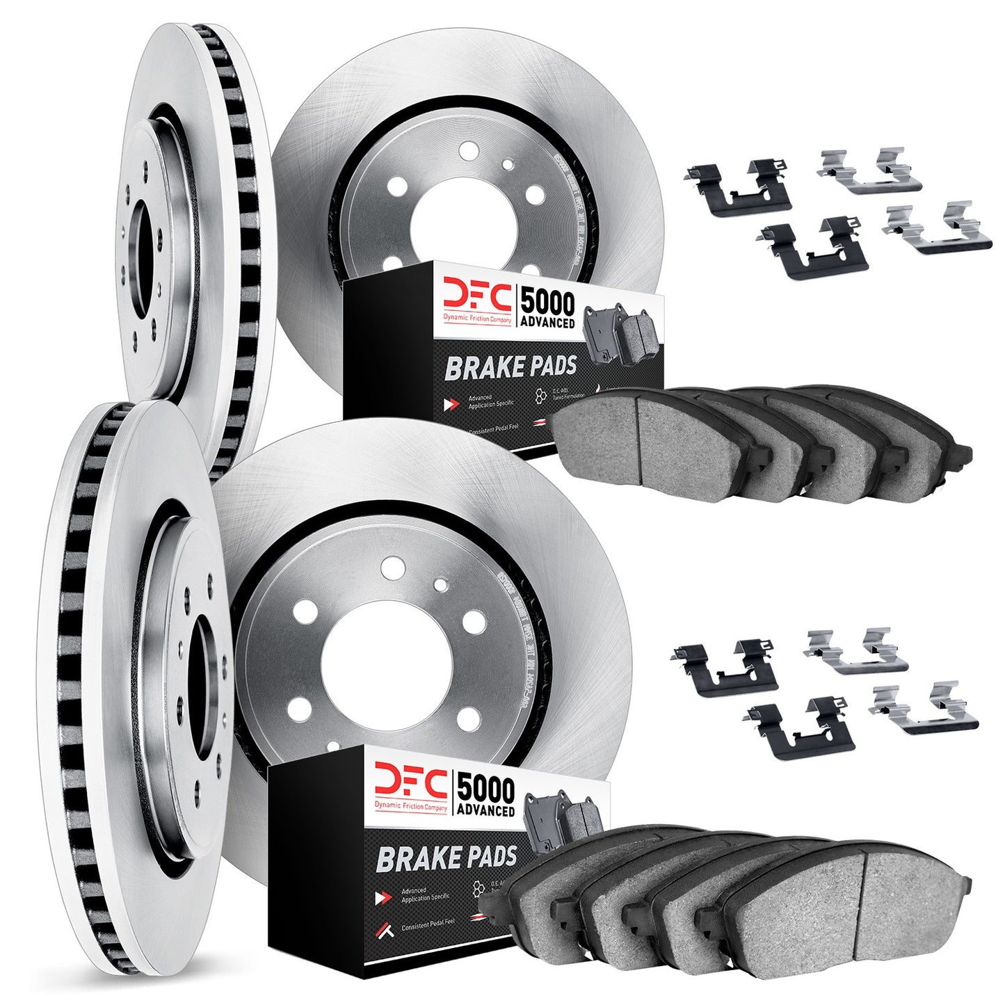 Dynamic Friction Company Disc Brake Kit 6514-76037