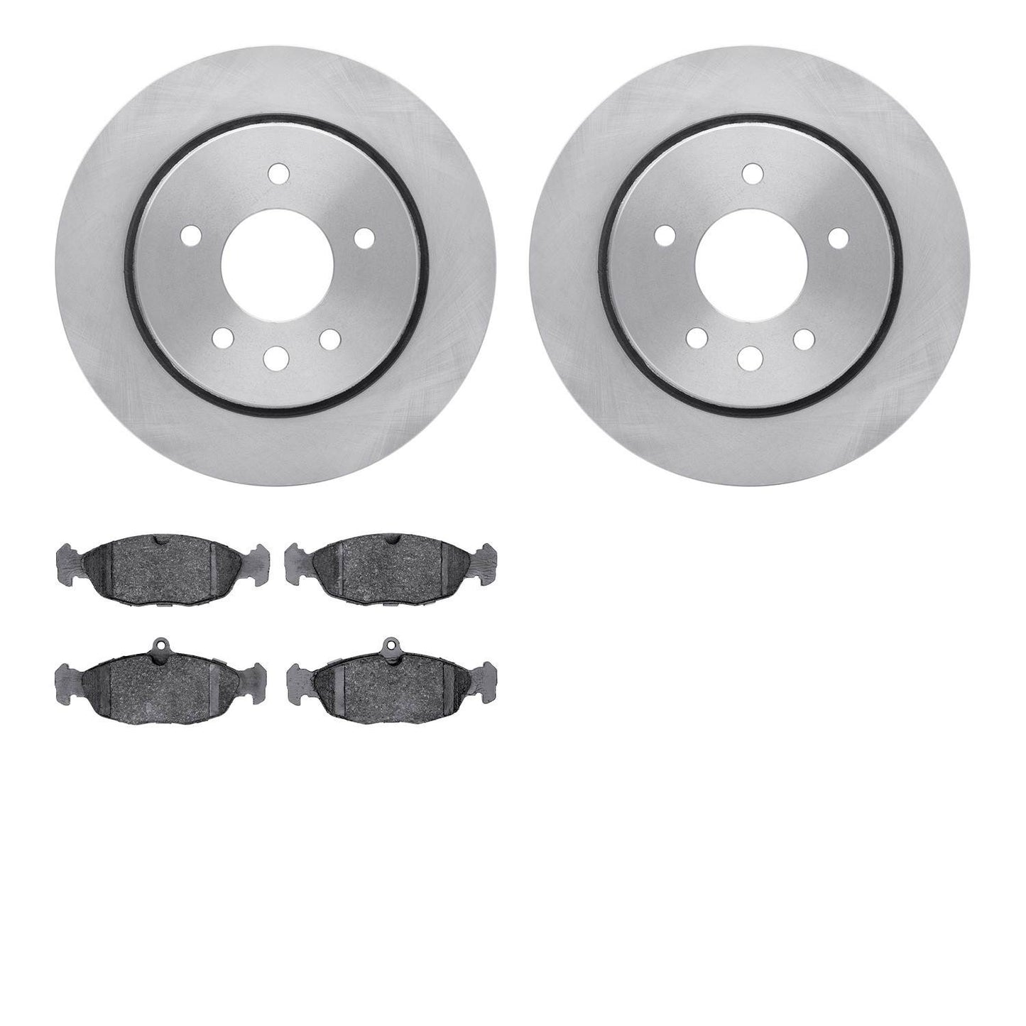 Dynamic Friction Company Disc Brake Rotor Set 6602-20026