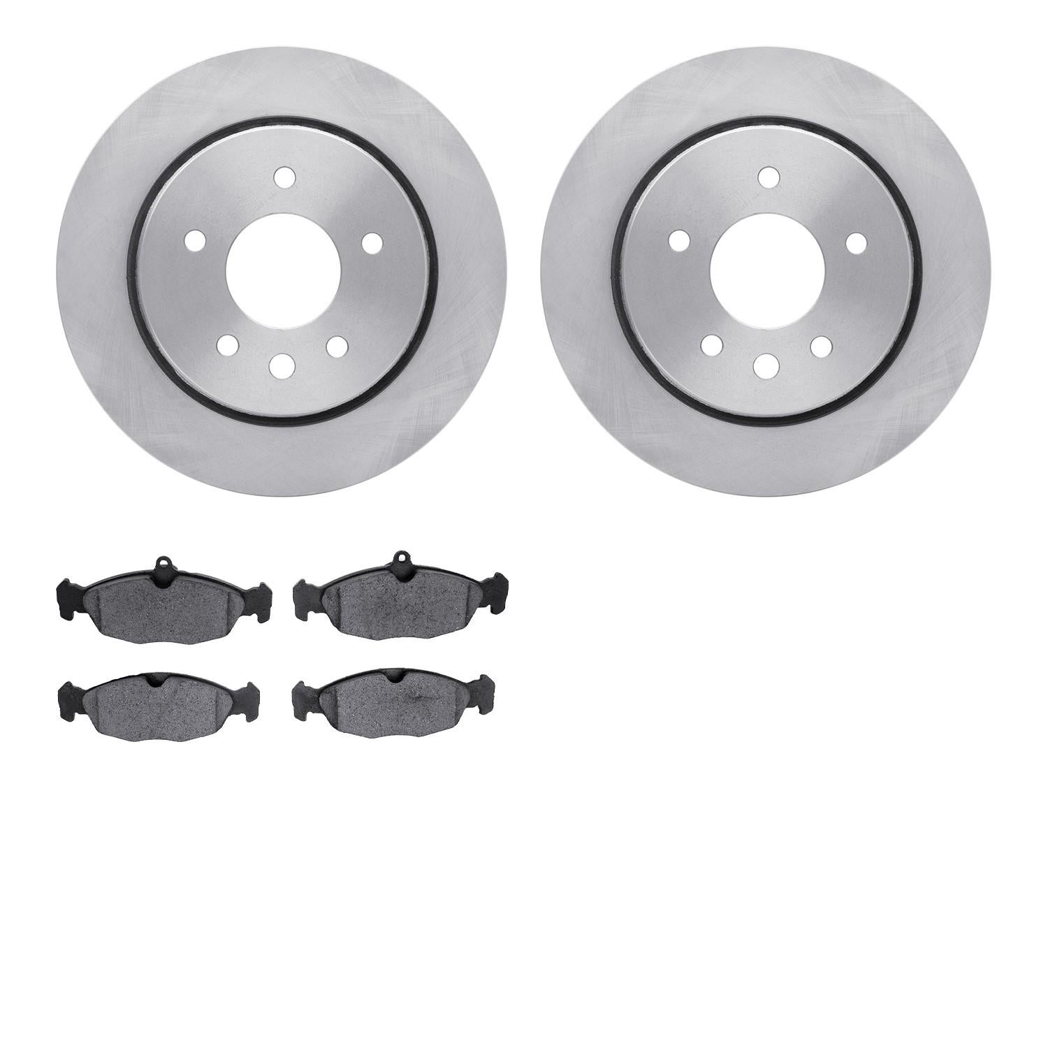 Dynamic Friction Company Disc Brake Rotor Set 6602-20027