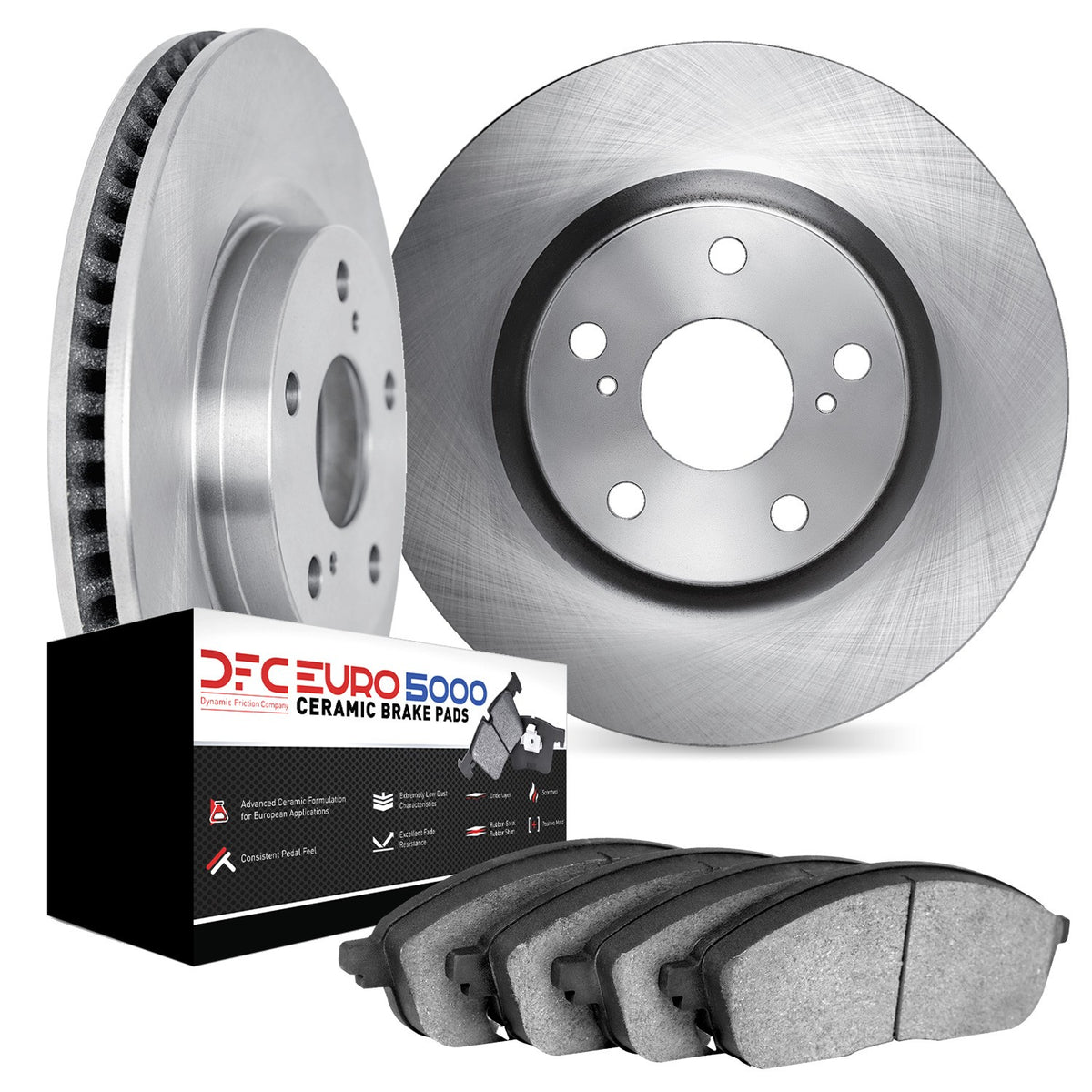 Dynamic Friction Company Disc Brake Rotor Set 6602-27095