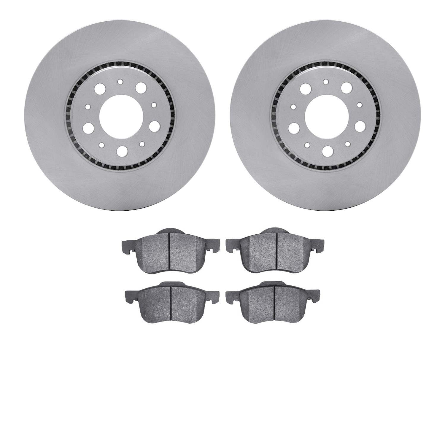 Dynamic Friction Company Disc Brake Rotor Set 6602-27107