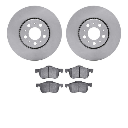 Dynamic Friction Company Disc Brake Rotor Set 6602-27107