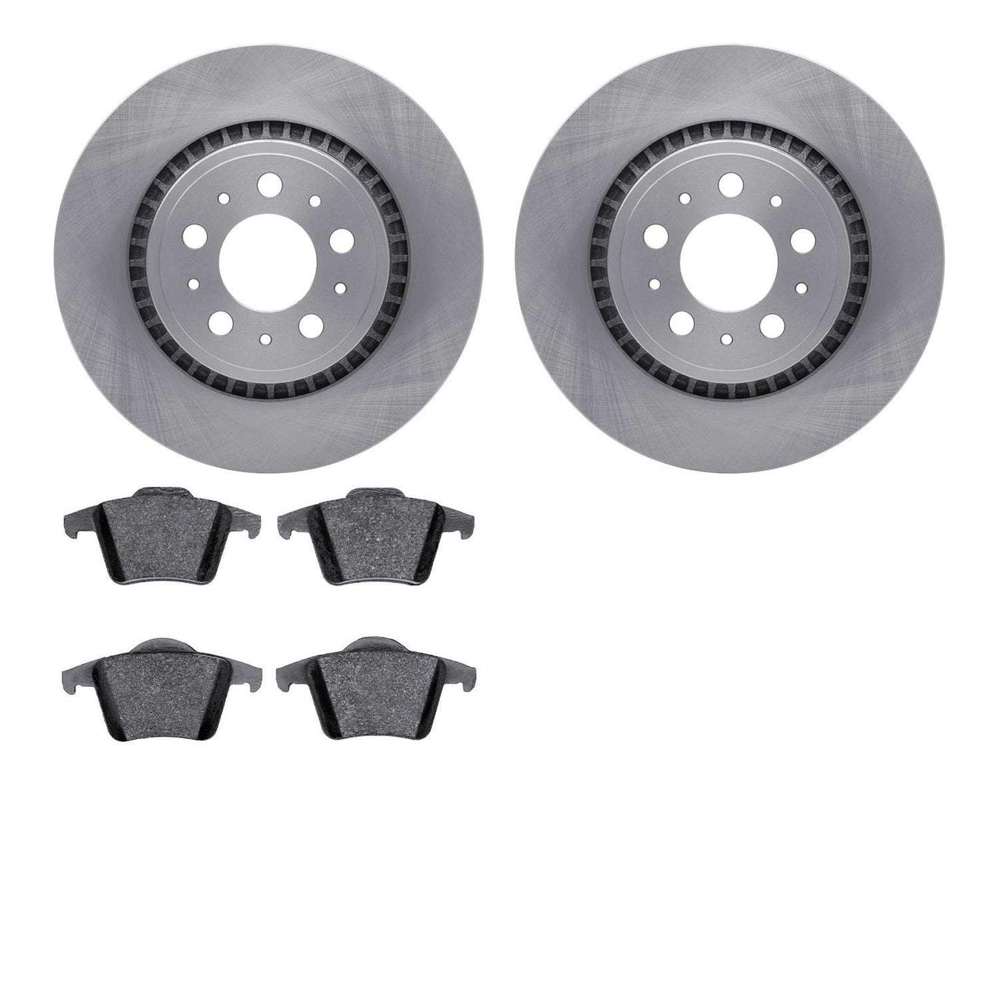 Dynamic Friction Company Disc Brake Rotor Set 6602-27167