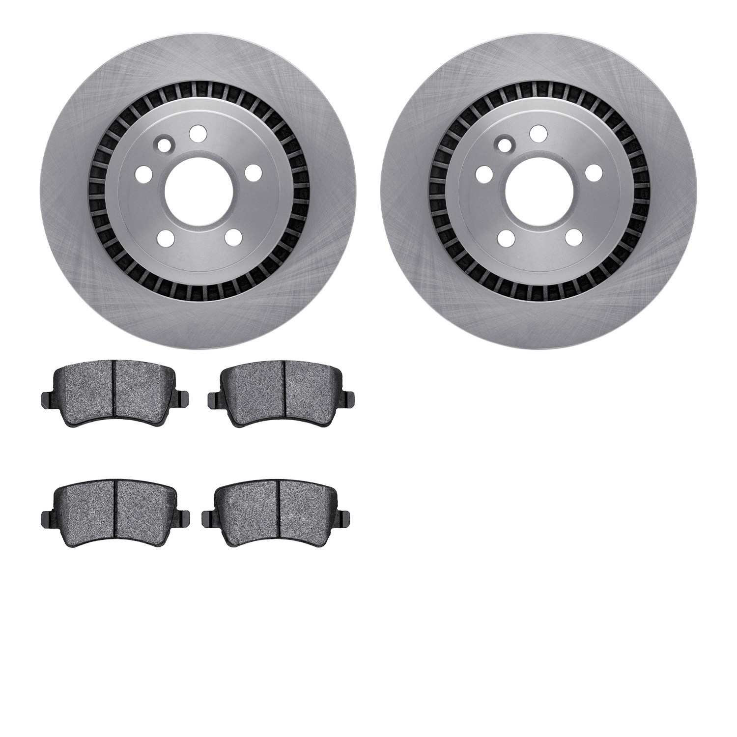 Dynamic Friction Company Disc Brake Rotor Set 6602-27224