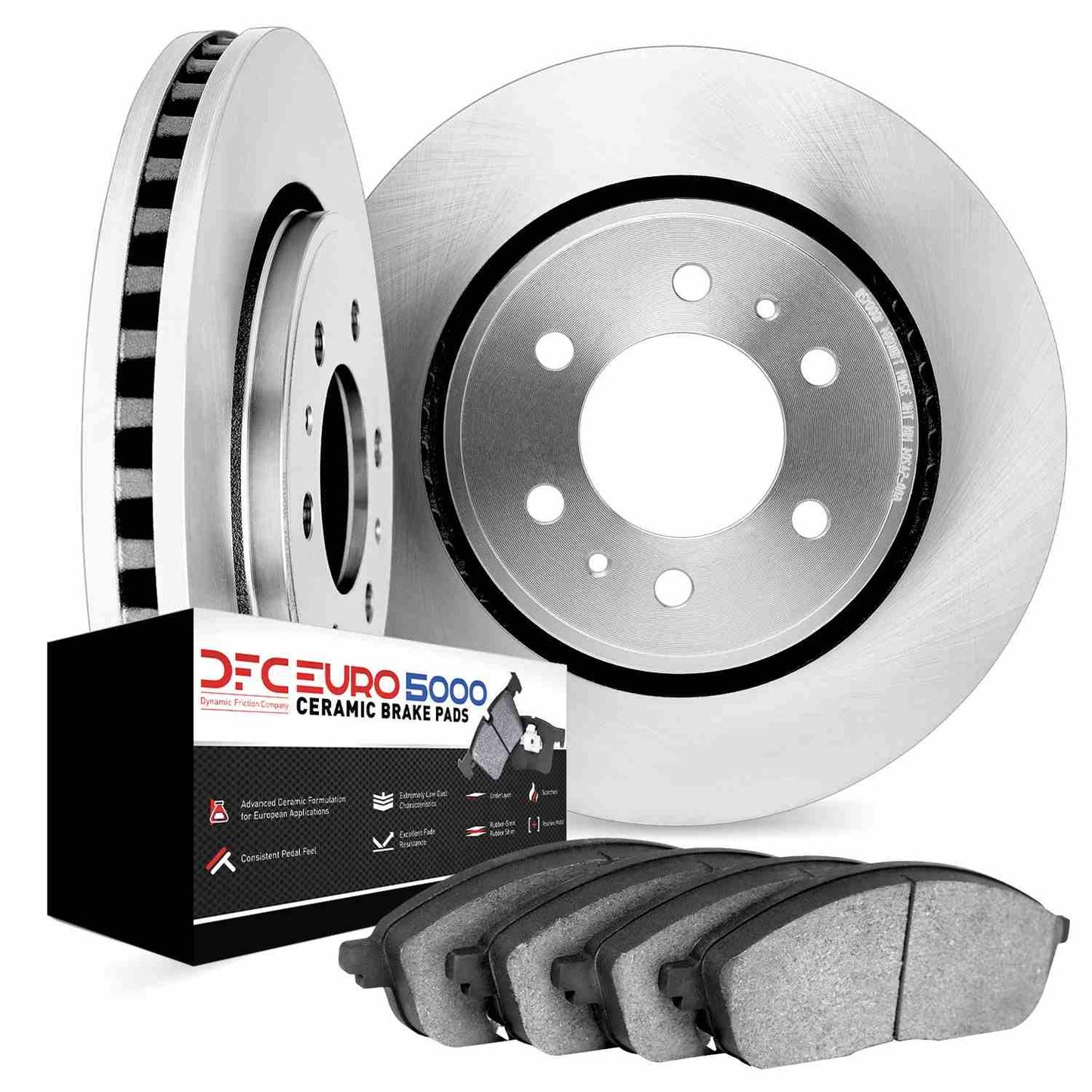Dynamic Friction Company Disc Brake Rotor Set 6602-47054