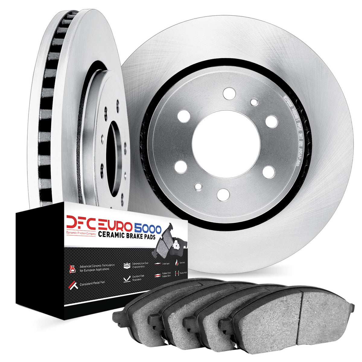 Dynamic Friction Company Disc Brake Rotor Set 6602-48018