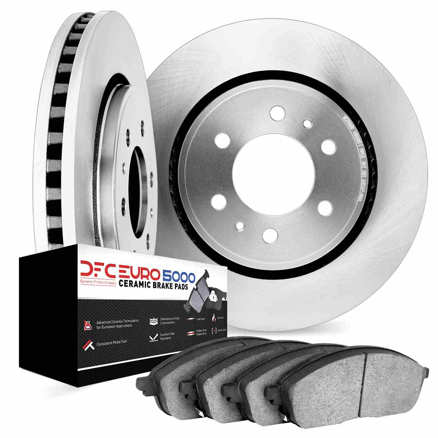 Dynamic Friction Company Disc Brake Rotor Set 6602-48027