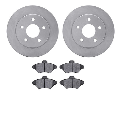 Dynamic Friction Company Disc Brake Rotor Set 6602-54011