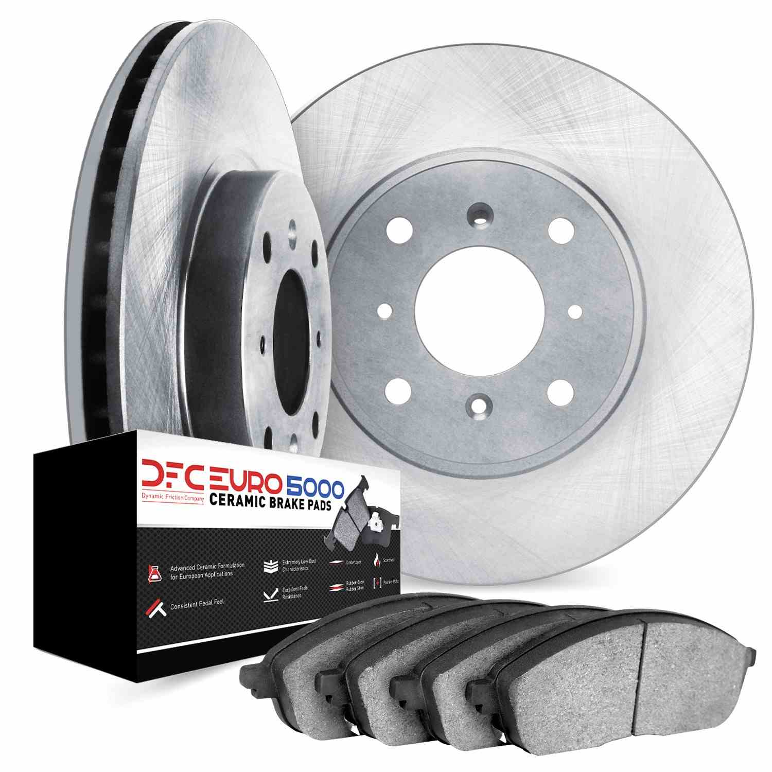 Dynamic Friction Company Disc Brake Rotor Set 6602-58015