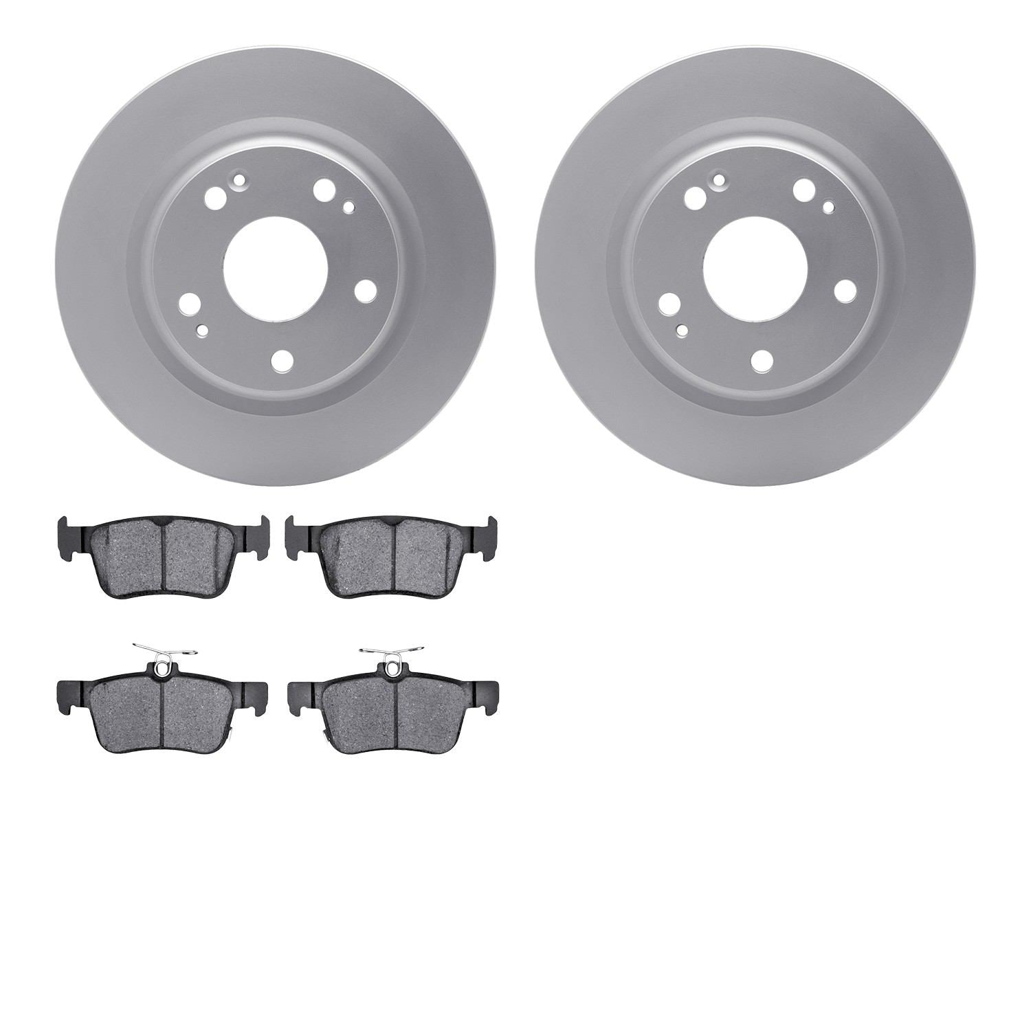 Dynamic Friction Company Disc Brake Rotor Set 6602-59038