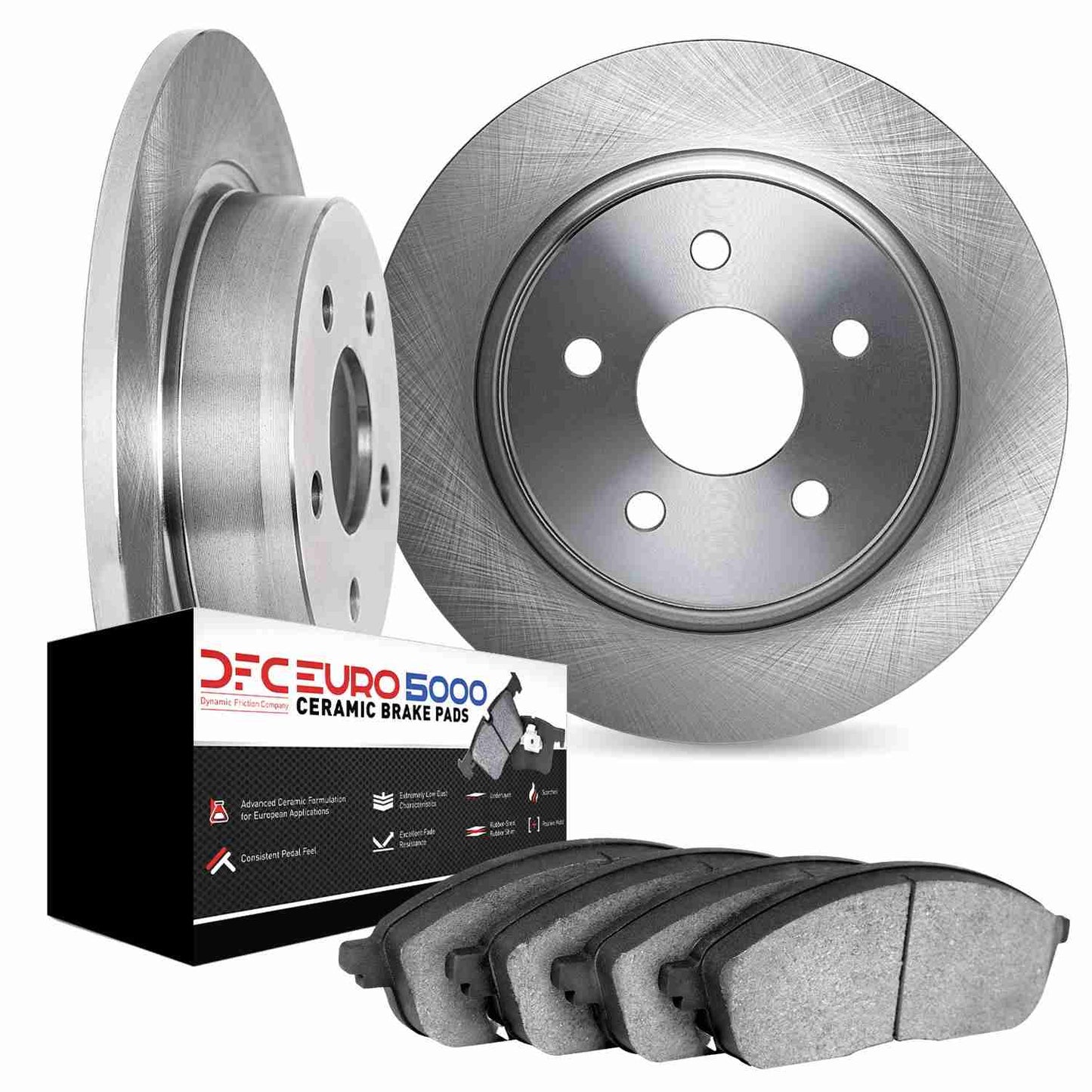 Dynamic Friction Company Disc Brake Rotor Set 6602-63267