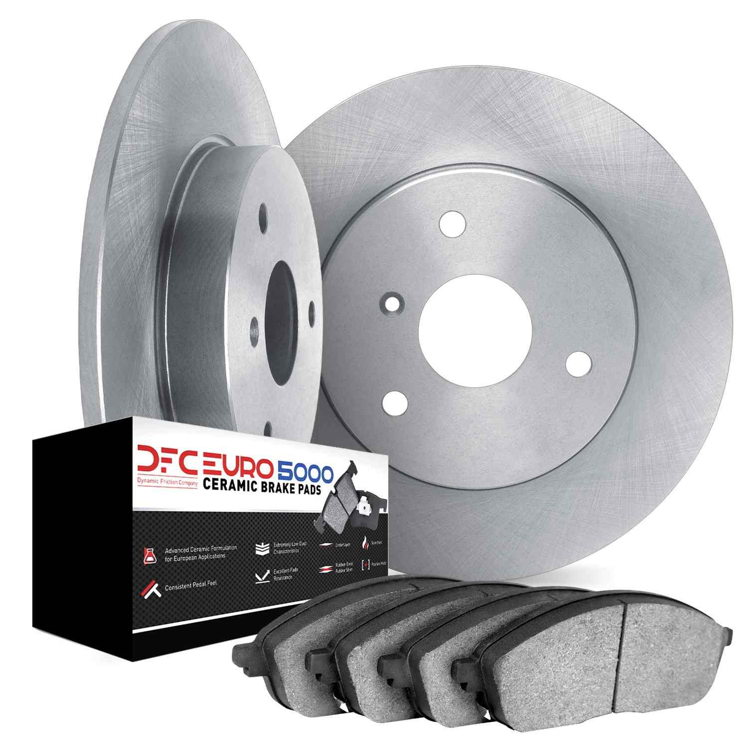 Dynamic Friction Company Disc Brake Rotor Set 6602-63282