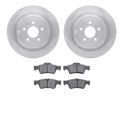 Dynamic Friction Company Disc Brake Rotor Set 6602-63361
