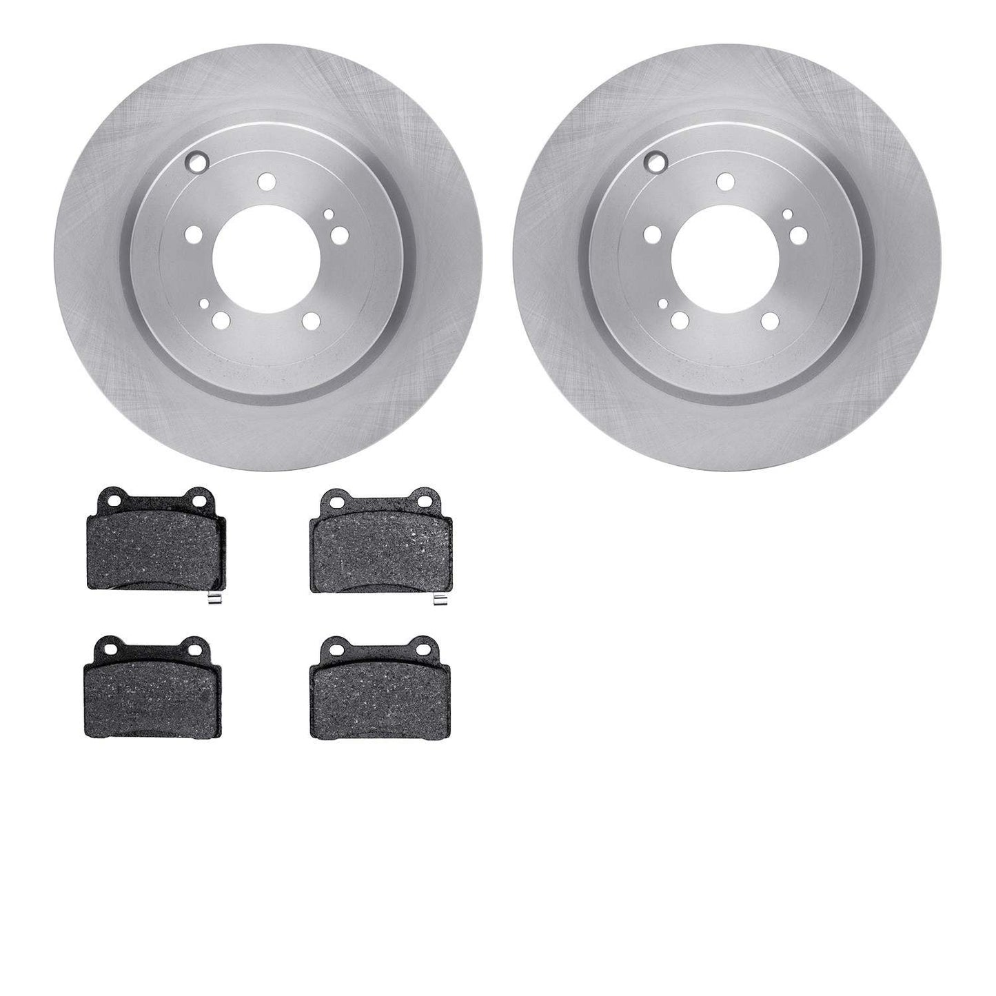 Dynamic Friction Company Disc Brake Rotor Set 6602-72011