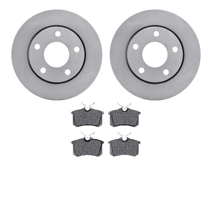 Dynamic Friction Company Disc Brake Rotor Set 6602-73095