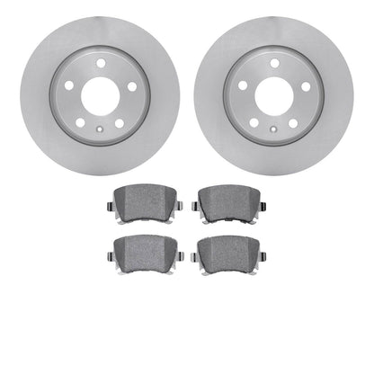 Dynamic Friction Company Disc Brake Rotor Set 6602-73189