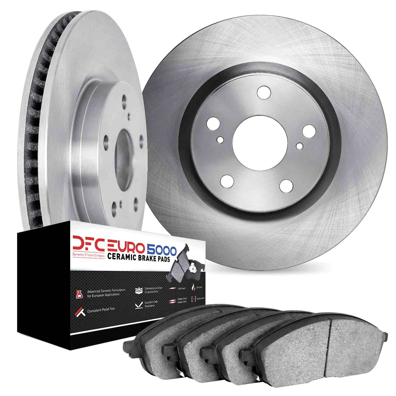 Dynamic Friction Company Disc Brake Rotor Set 6602-73250