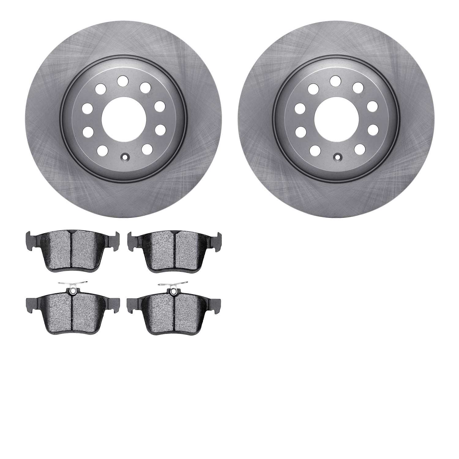Dynamic Friction Company Disc Brake Rotor Set 6602-73281