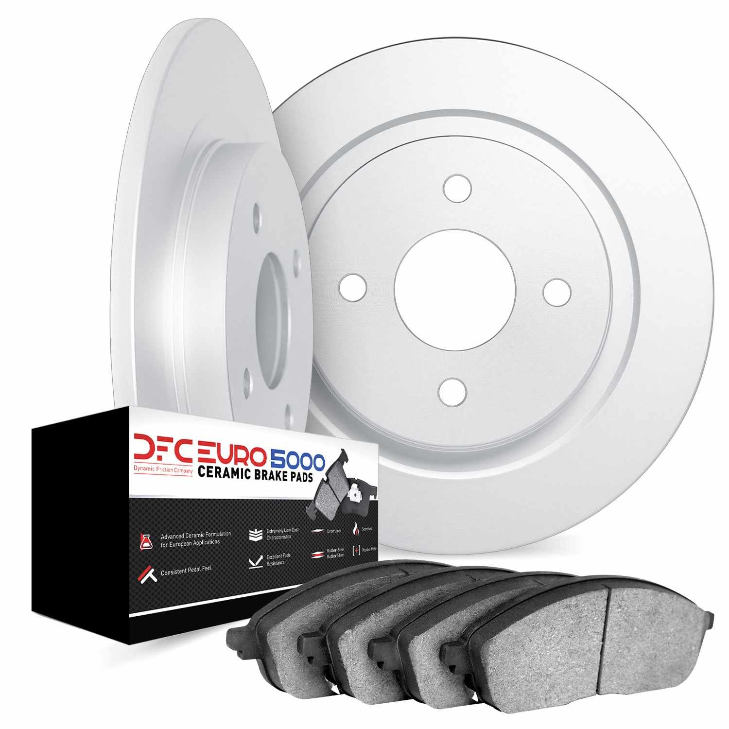 Dynamic Friction Company Disc Brake Rotor Set 6602-74011