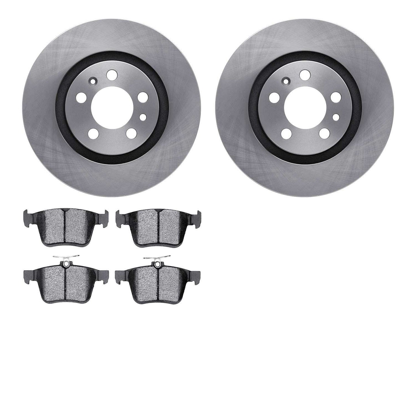 Dynamic Friction Company Disc Brake Rotor Set 6602-74150