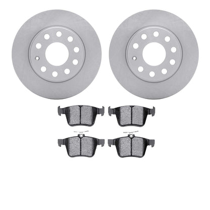 Dynamic Friction Company Disc Brake Rotor Set 6602-74242