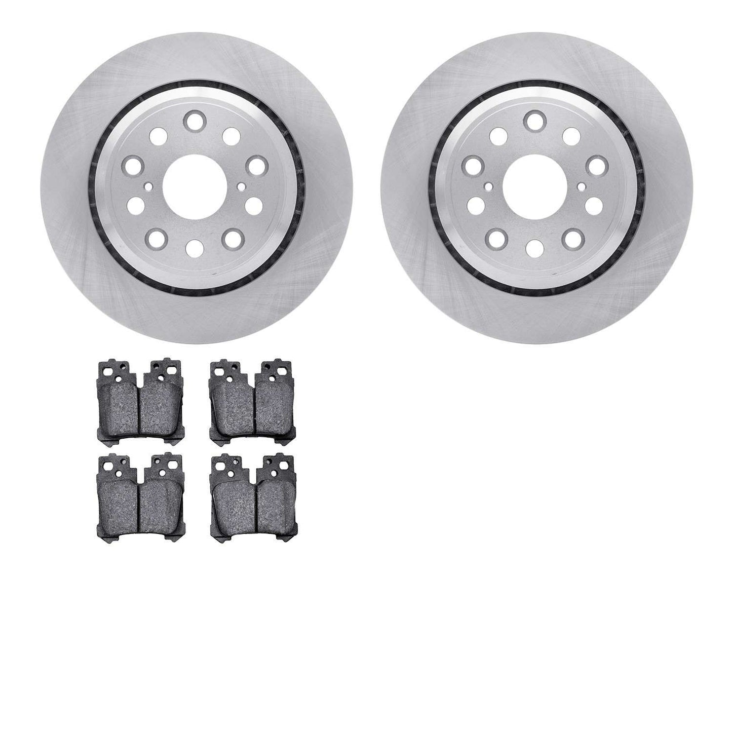 Dynamic Friction Company Disc Brake Rotor Set 6602-75010