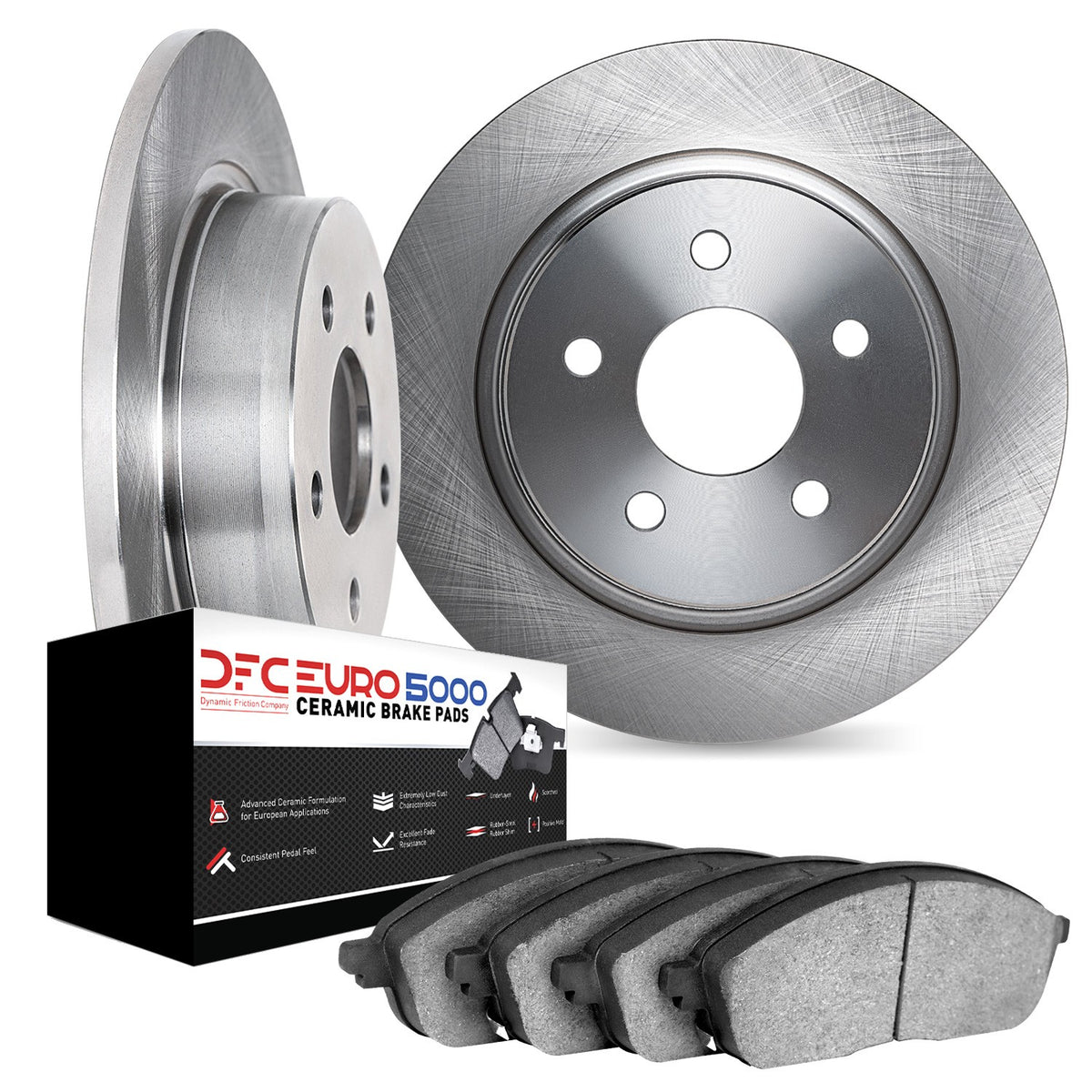 Dynamic Friction Company Disc Brake Rotor Set 6602-92011