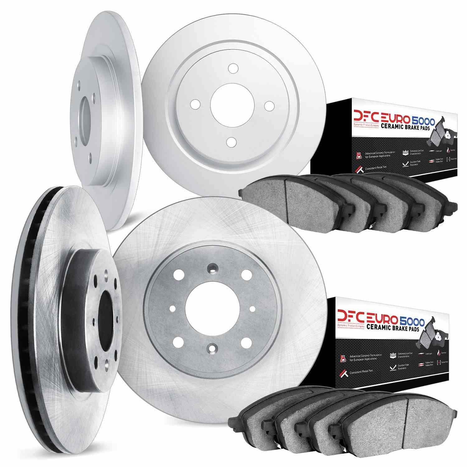Dynamic Friction Company Disc Brake Rotor Set 6604-20000