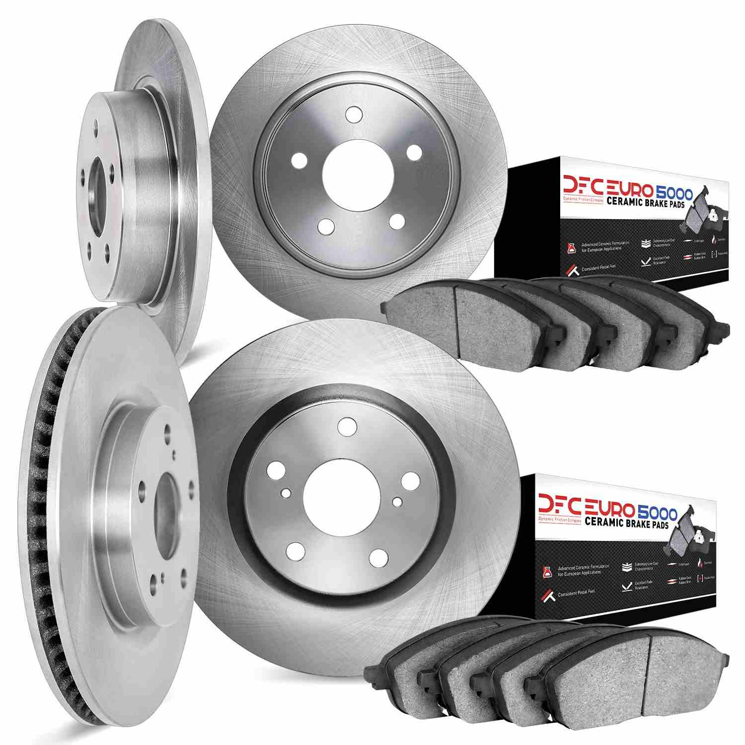 Dynamic Friction Company Disc Brake Rotor Set 6604-20010