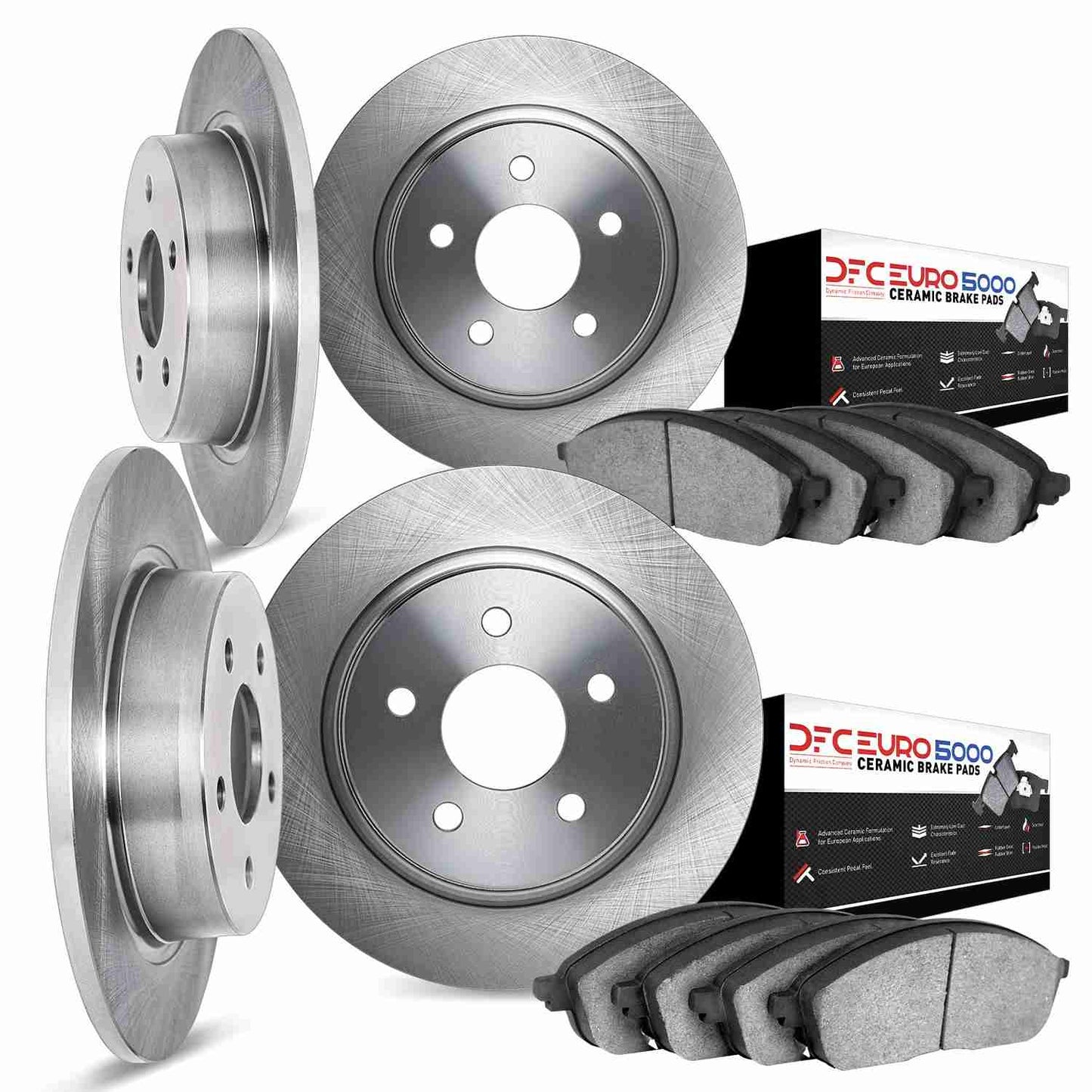 Dynamic Friction Company Disc Brake Rotor Set 6604-27000