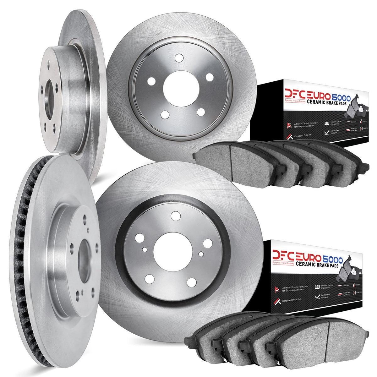Dynamic Friction Company Disc Brake Rotor Set 6604-32001