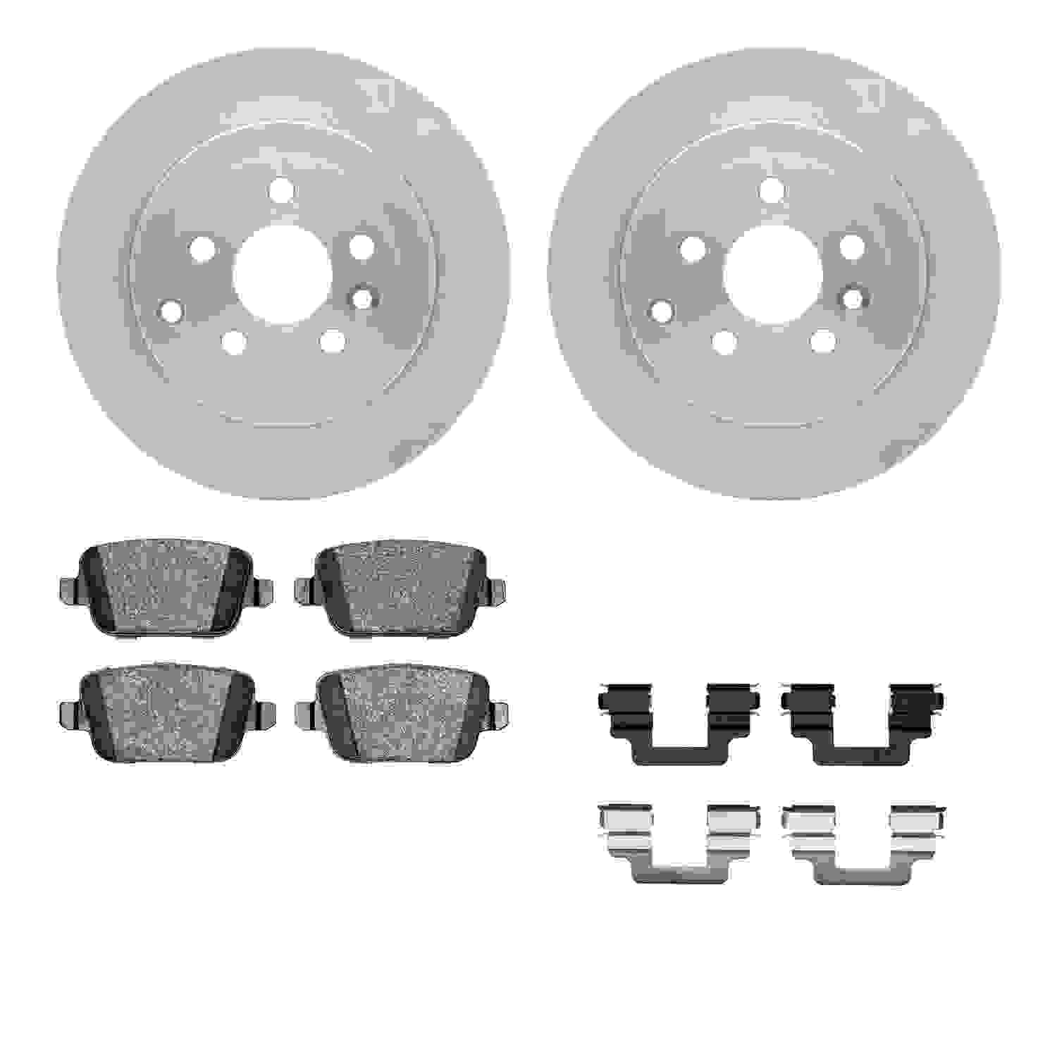 Dynamic Friction Company Disc Brake Kit 6612-11067