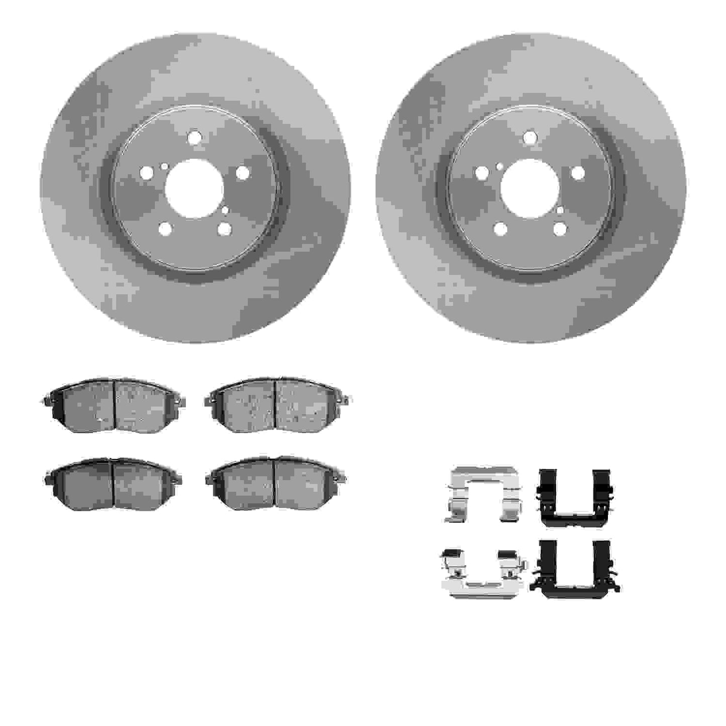 Dynamic Friction Company Disc Brake Kit 6612-13027