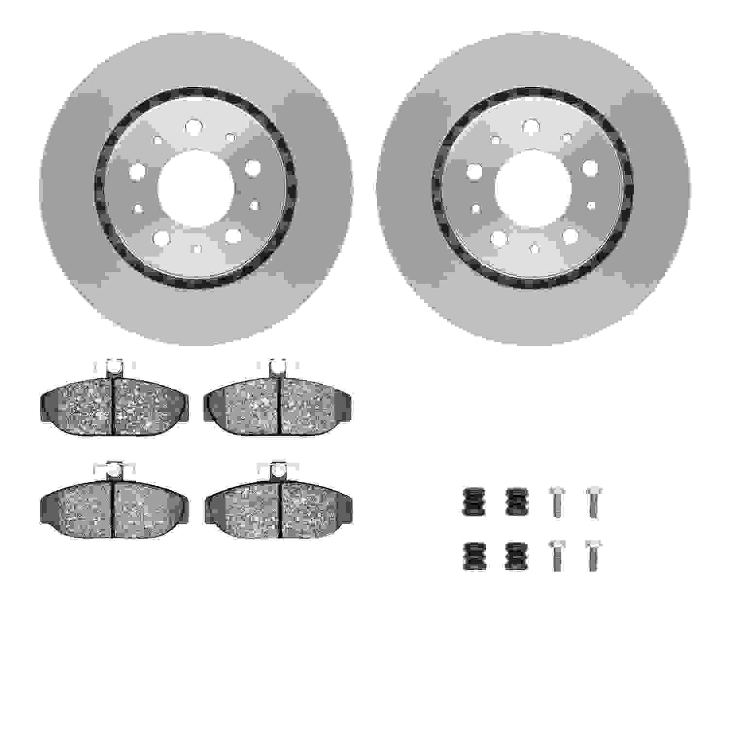 Dynamic Friction Company Disc Brake Kit 6612-27067