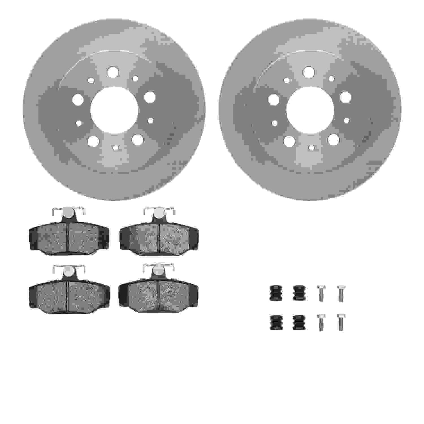 Dynamic Friction Company Disc Brake Kit 6612-27071