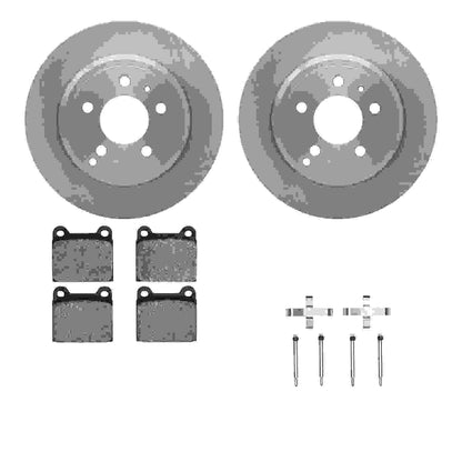 Dynamic Friction Company Disc Brake Kit 6612-27098
