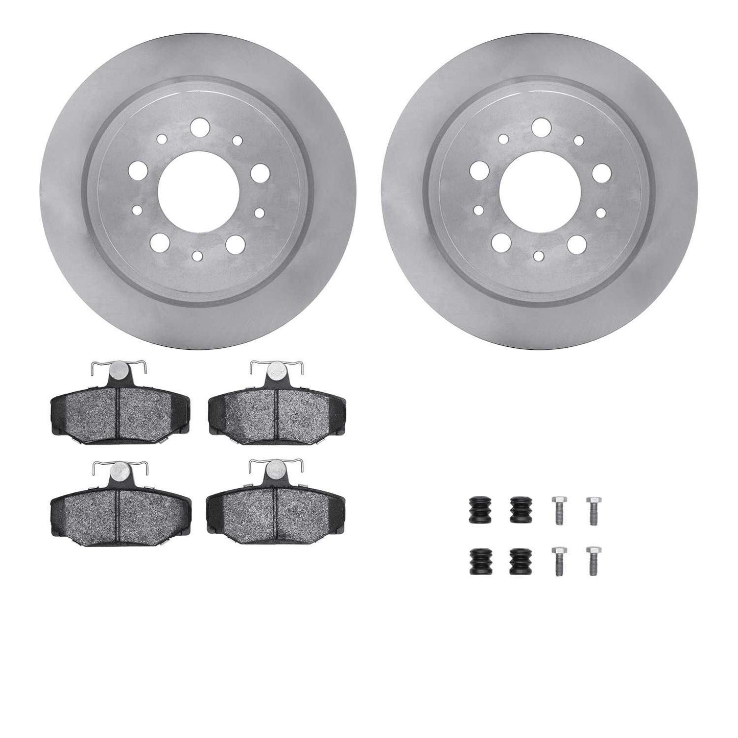 Dynamic Friction Company Disc Brake Kit 6612-27107
