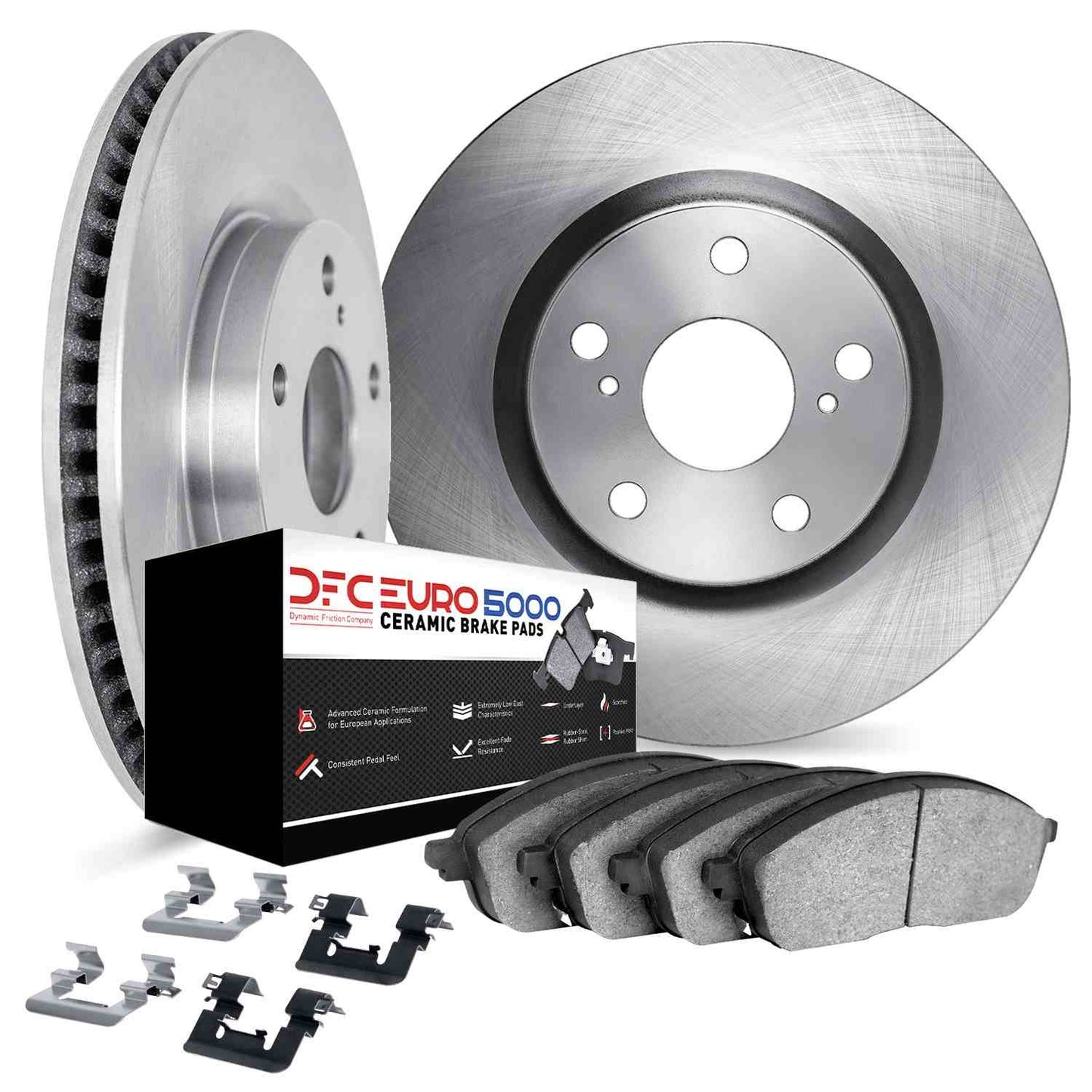 Dynamic Friction Company Disc Brake Kit 6612-27143