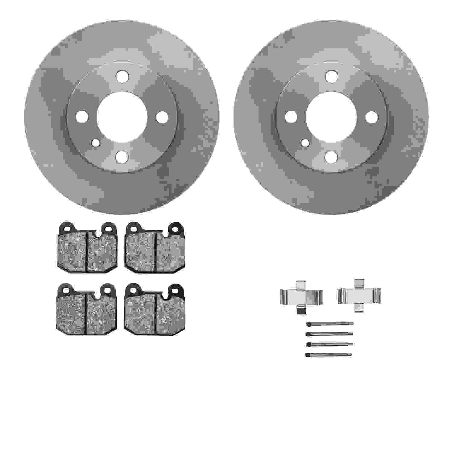 Dynamic Friction Company Disc Brake Kit 6612-31015