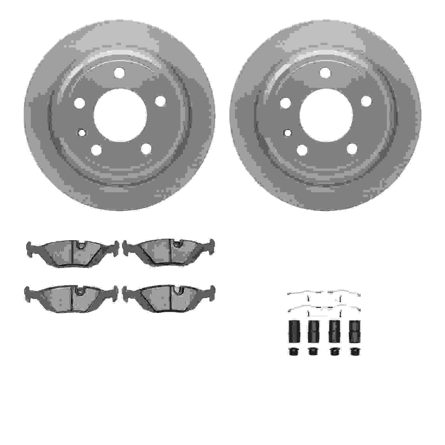 Dynamic Friction Company Disc Brake Kit 6612-31051