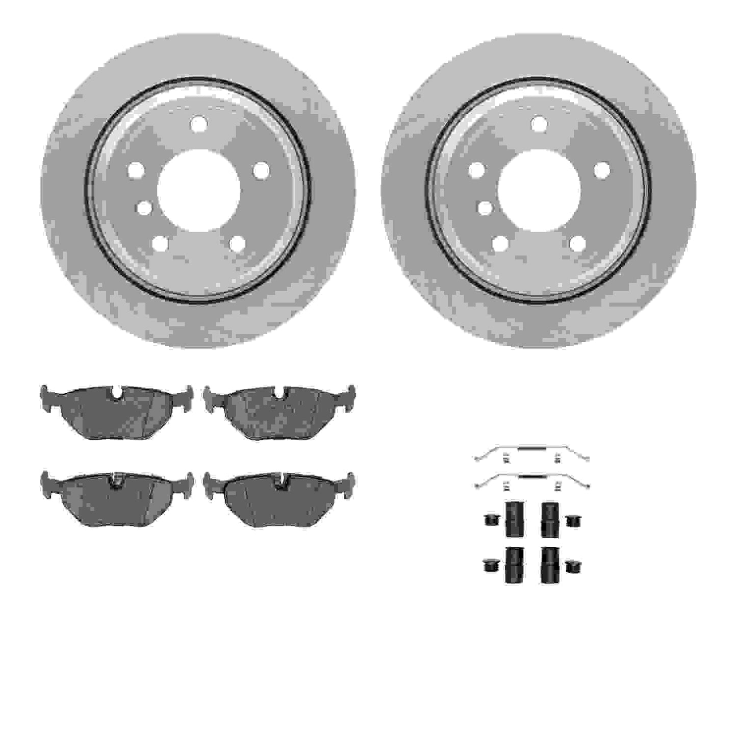 Dynamic Friction Company Disc Brake Kit 6612-31165