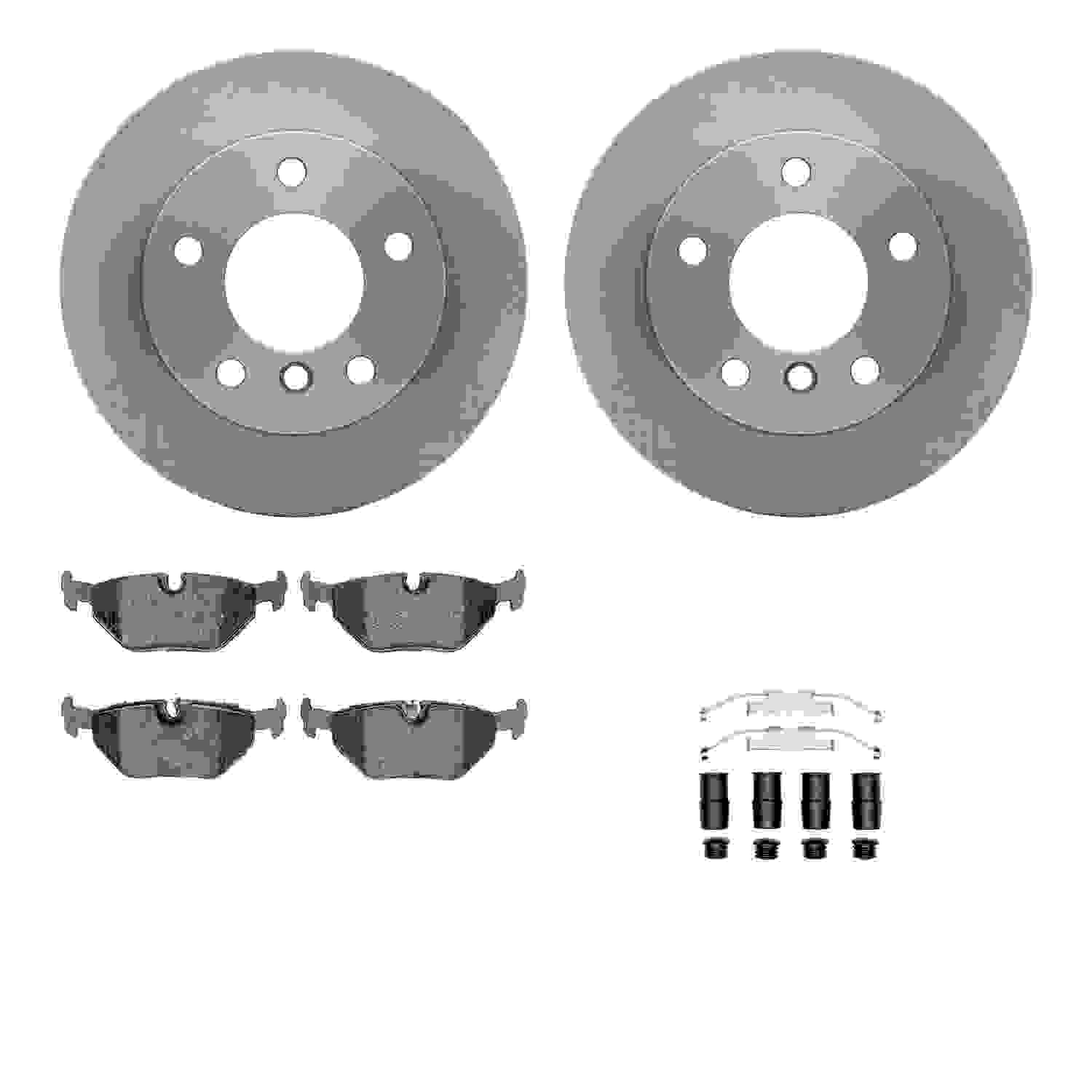 Dynamic Friction Company Disc Brake Kit 6612-31169