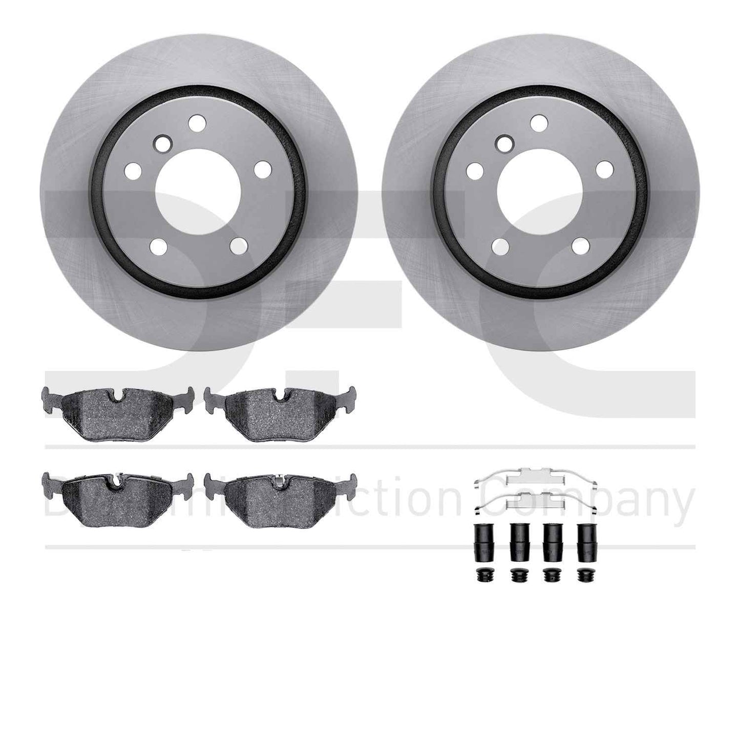 Dynamic Friction Company Disc Brake Kit 6612-31227