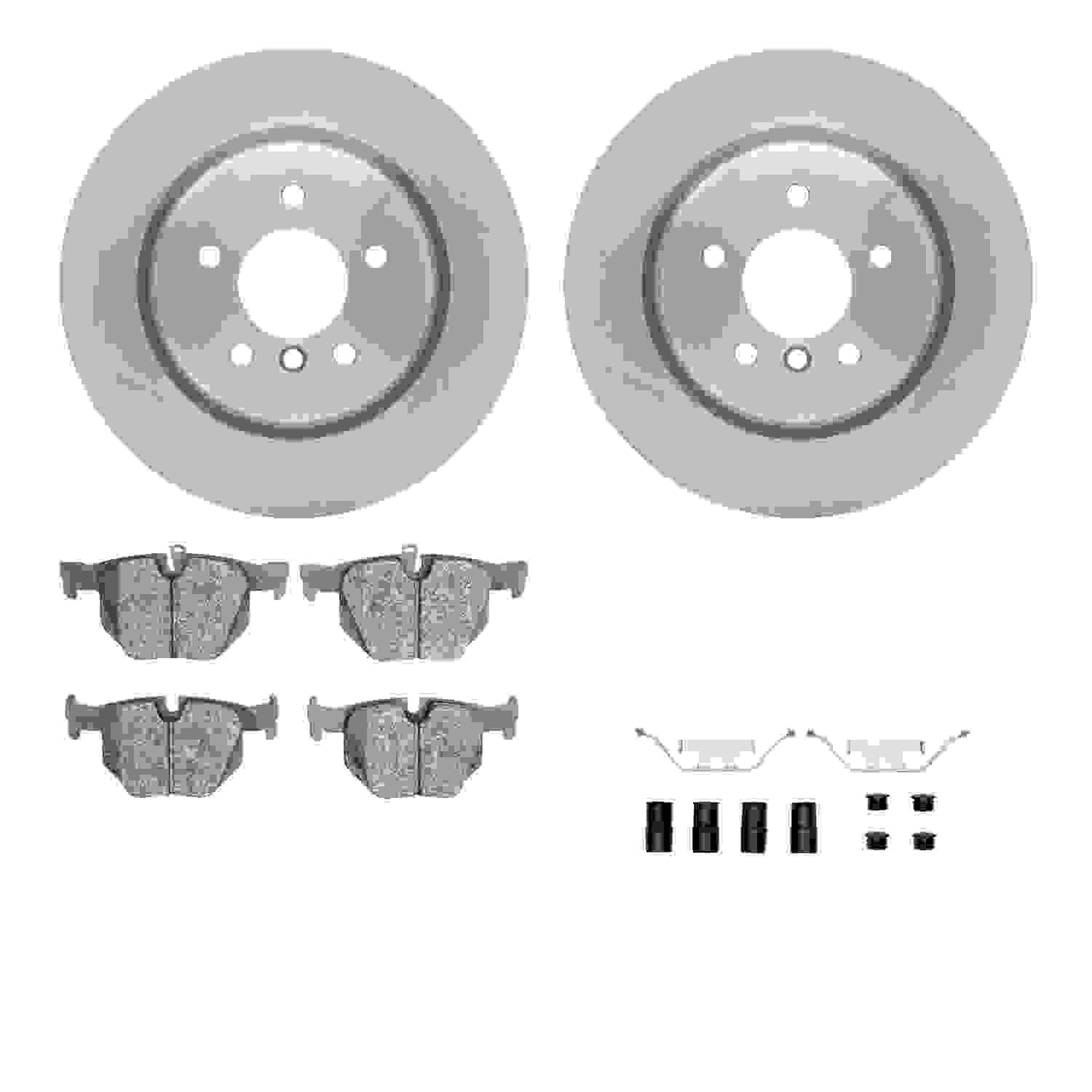 Dynamic Friction Company Disc Brake Kit 6612-31271