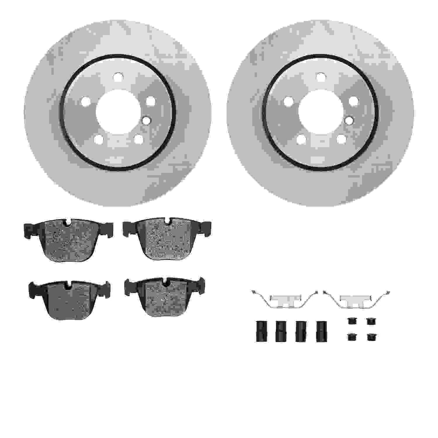 Dynamic Friction Company Disc Brake Kit 6612-31280