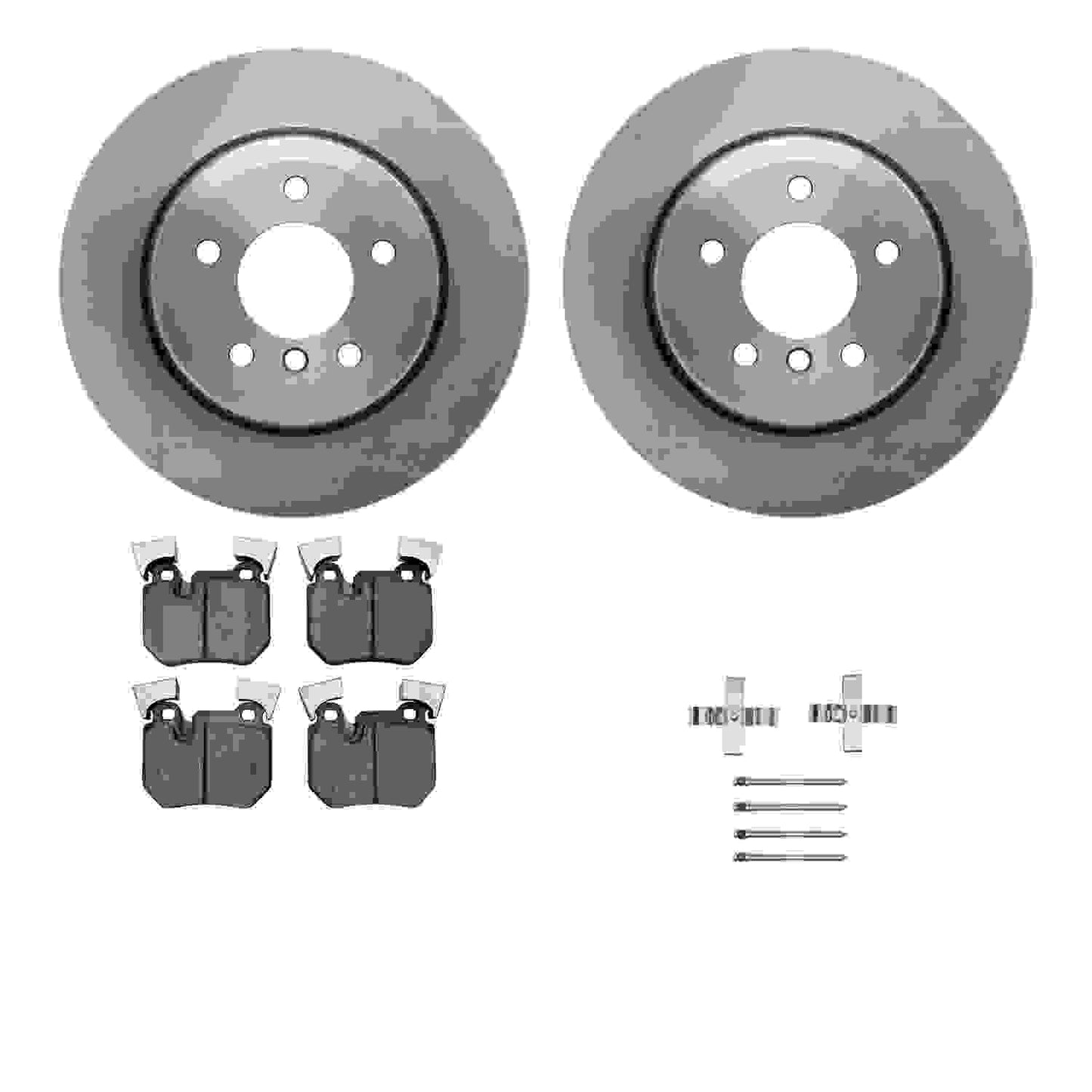 Dynamic Friction Company Disc Brake Kit 6612-31318