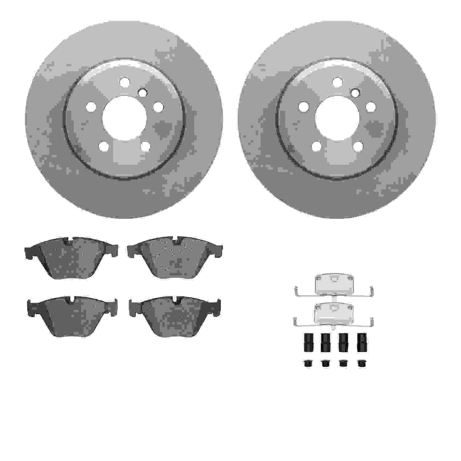 Dynamic Friction Company Disc Brake Kit 6612-31342