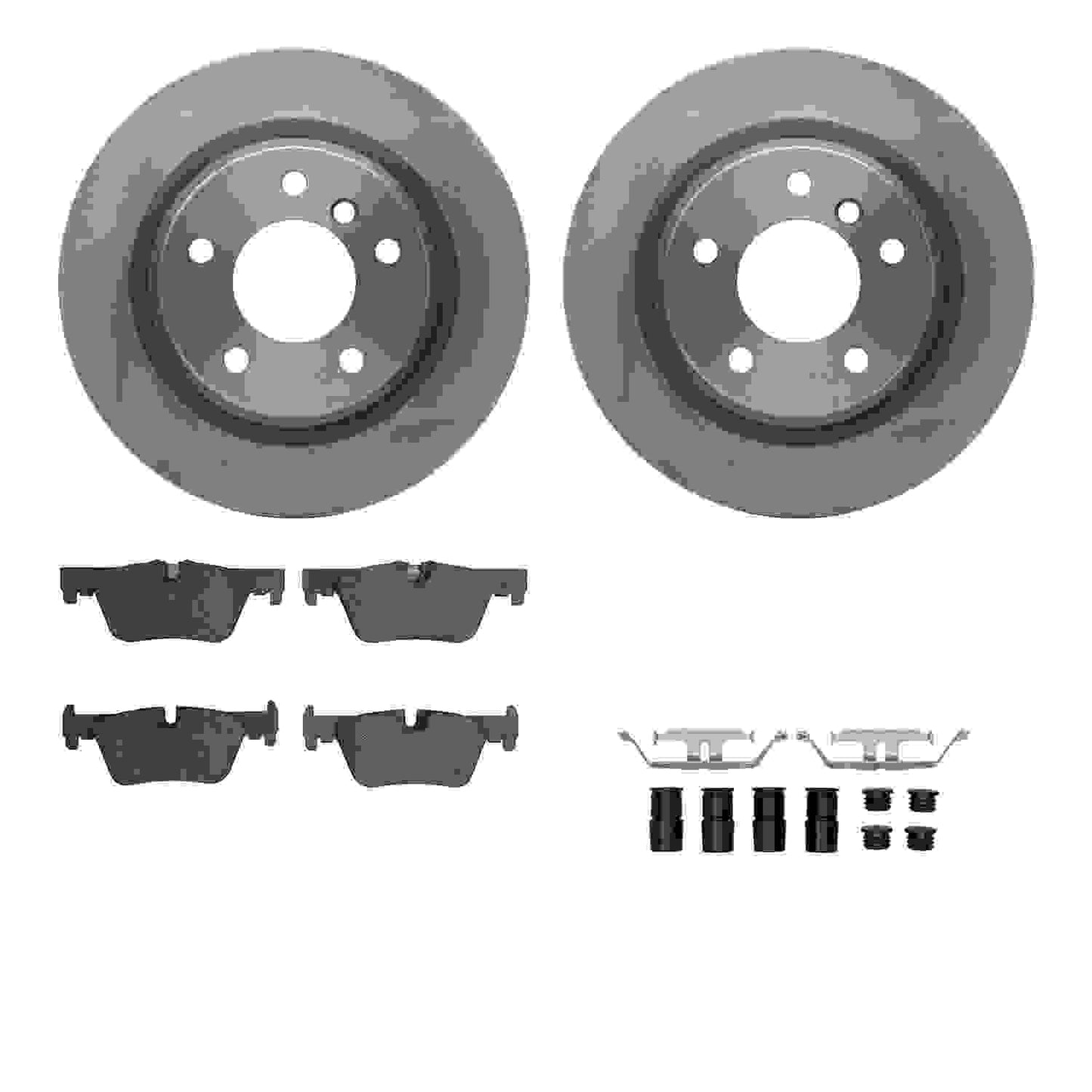 Dynamic Friction Company Disc Brake Kit 6612-31392