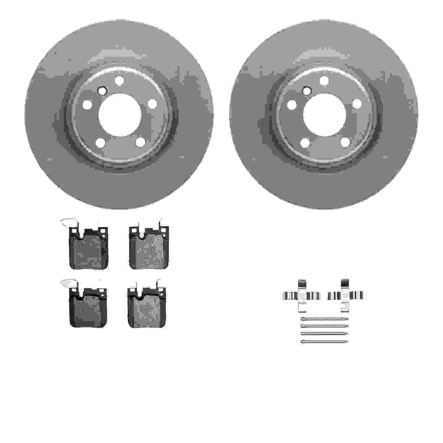 Dynamic Friction Company Disc Brake Kit 6612-31400
