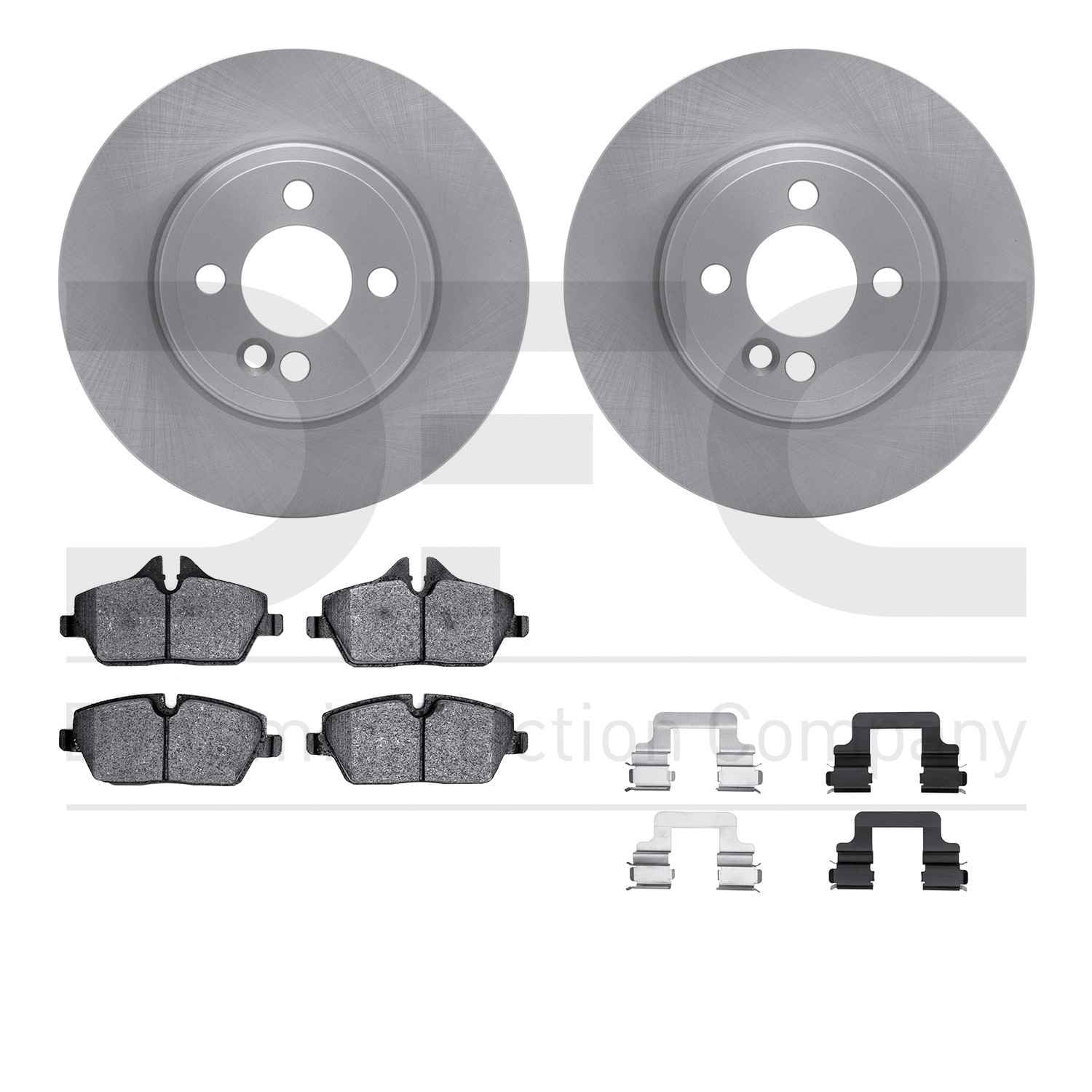 Dynamic Friction Company Disc Brake Kit 6612-32021